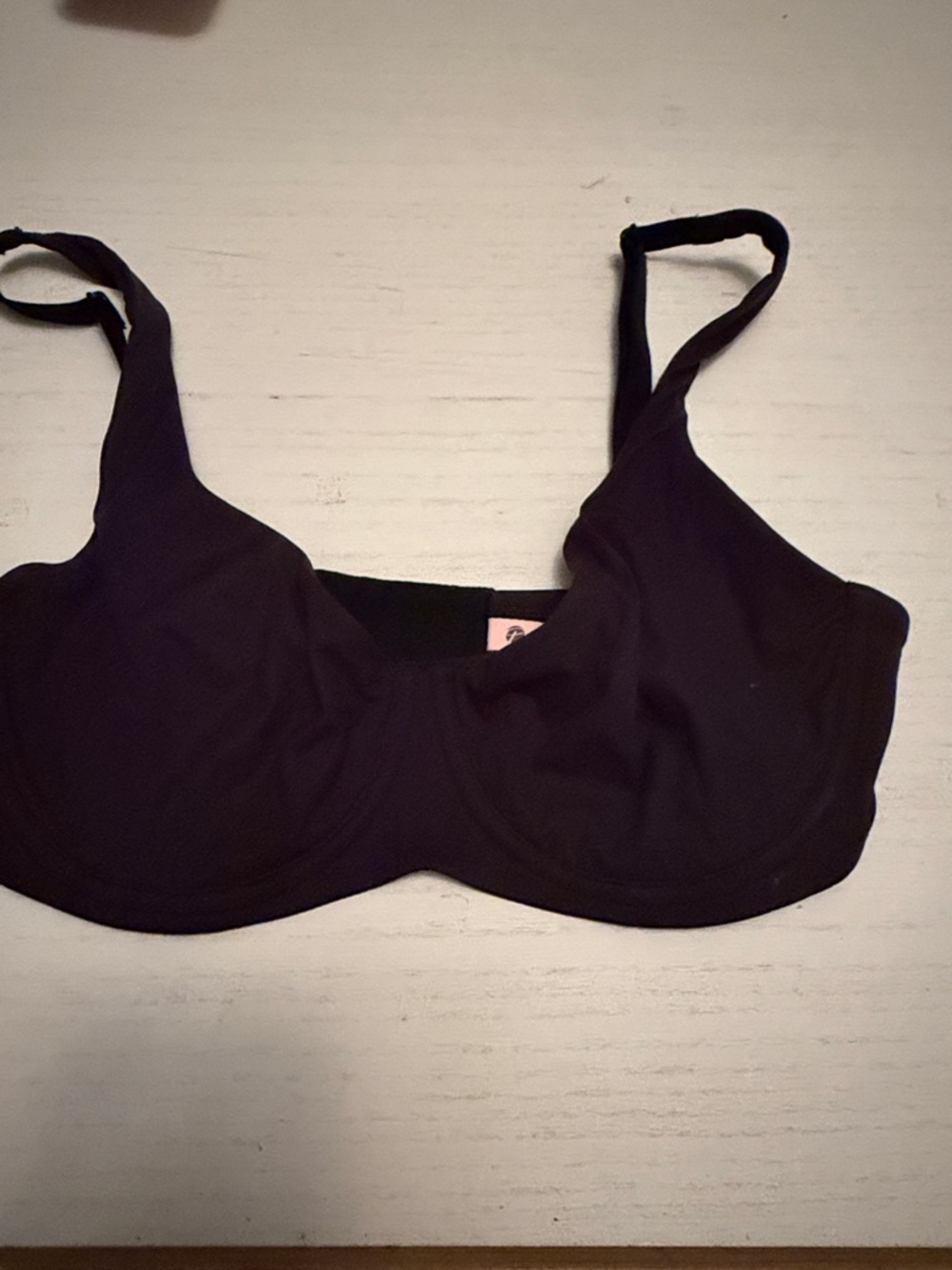 Everyday Black Underwire Bra with Supportive Fit